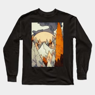 The lone forest peak Long Sleeve T-Shirt